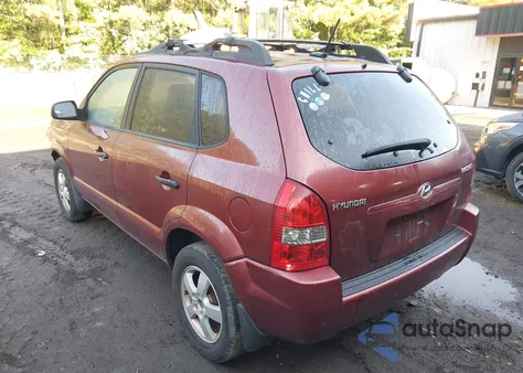 2008 Hyundai Tucson Gls from USA, damaged, VIN KM8JM12B184911418